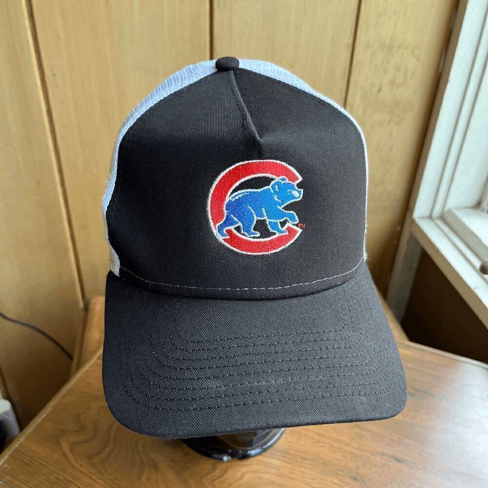 Chicago Cubs New Era 9FORTY Baseball Snap Back Trucker Hat Cap
